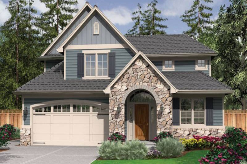 Home Plan - Traditional Exterior - Front Elevation Plan #48-522
