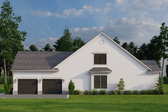 Exterior - Other Elevation for Country House Plan #923-35 - 3 bed, 2 bath