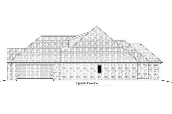 Exterior - Other Elevation 1 for Traditional House Plan #1081-13 - 3 bed, 2.5 bath