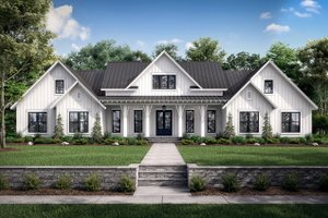 Farmhouse Exterior - Front Elevation Plan #430-222