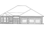 Colonial Style House Plan - 4 Beds 3.5 Baths 2478 Sq/Ft Plan #310-701 