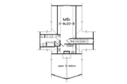 Modern Style House Plan - 3 Beds 2 Baths 1769 Sq/Ft Plan #57-161 