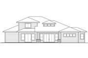 Contemporary Style House Plan - 4 Beds 3.5 Baths 3491 Sq/Ft Plan #124-1045 