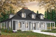 Country Style House Plan - 3 Beds 2 Baths 2299 Sq/Ft Plan #23-2091 