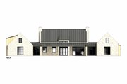 Modern Style House Plan - 4 Beds 4.5 Baths 3782 Sq/Ft Plan #1096-24 