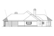 Traditional Style House Plan - 3 Beds 3.5 Baths 3348 Sq/Ft Plan #124-258 