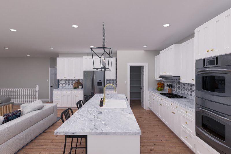 Architectural House Design - Interior - Kitchen 1 for Craftsman House Plan #1060-265 - 3 bed, 2.5 bath