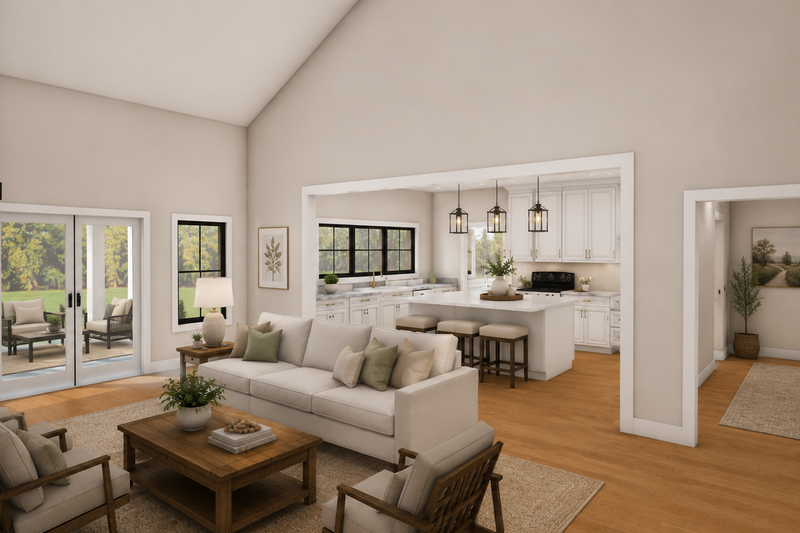 House Plan Design - Photo 3 for Farmhouse House Plan #1109-31 - 4 bed, 2 bath
