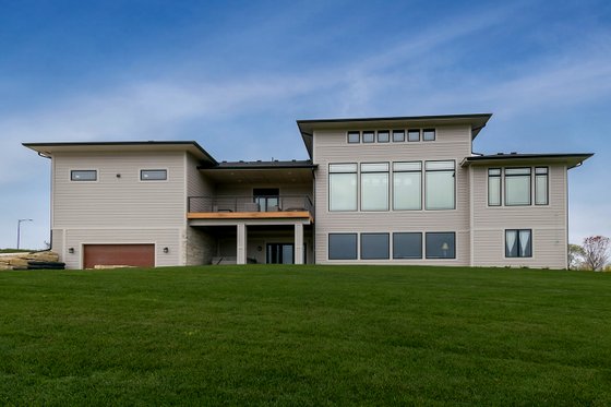 Exterior - Rear Elevation 2 for Craftsman House Plan #70-1486 - 2 bed, 3 bath