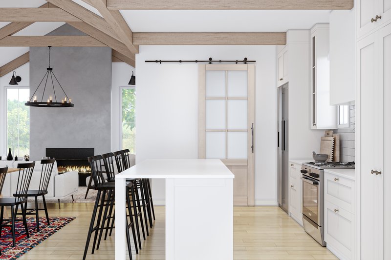 Dream House Plan - Interior - Kitchen 2 for Bungalow House Plan #23-2784 - 3 bed, 2 bath