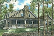 Country Style House Plan - 10 Beds 3.5 Baths 4134 Sq/Ft Plan #17-652 