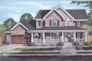 Traditional Style House Plan - 4 Beds 2.5 Baths 2076 Sq/Ft Plan #46-899 