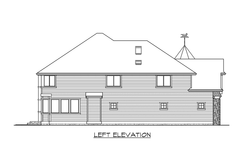 Victorian Style House Plan - 4 Beds 2.5 Baths 3415 Sq Ft Plan #132-132 