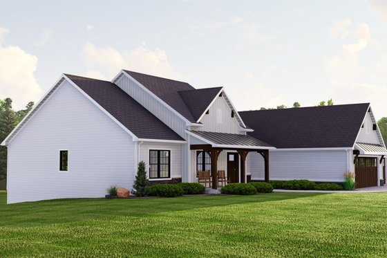 Exterior - Other Elevation 1 for Country House Plan #1064-235 - 4 bed, 2.5 bath