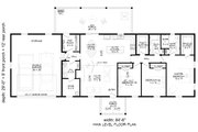 Country Style House Plan - 3 Beds 2 Baths 1775 Sq/Ft Plan #932-1297 