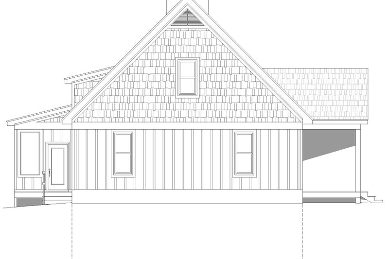House Plan Design - Exterior - Other Elevation for Country House Plan #932-661 - 3 bed, 2.5 bath