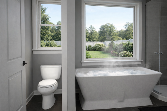 Interior - Master Bathroom for European House Plan #1060-468 - 2 bed, 2 bath