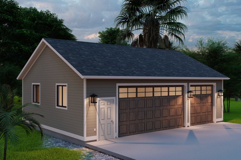 House Plan Design - Exterior - Front Elevation 4 for Traditional House Plan #1060-128, 0 bath
