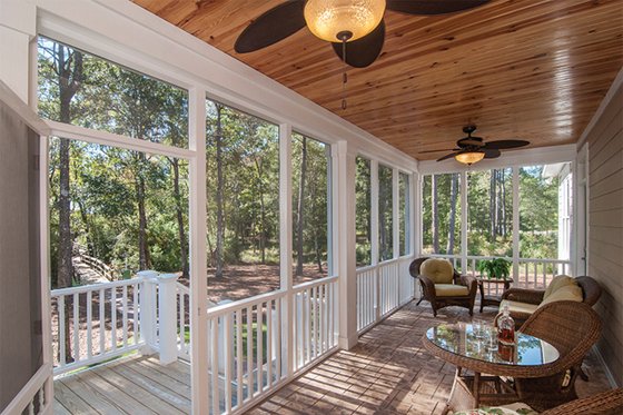 Exterior - Outdoor Living for European House Plan #929-27 - 4 bed, 3 bath