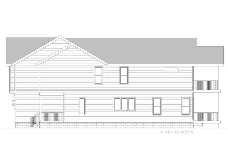 Dream House Plan - Exterior - Other Elevation for Farmhouse House Plan #1085-5 - 3 bed, 3.5 bath