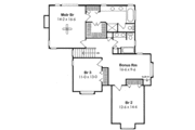 Modern Style House Plan - 3 Beds 2.5 Baths 2233 Sq/Ft Plan #312-876 