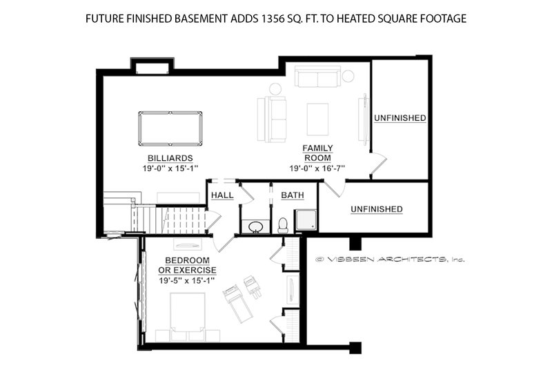 Dream House Plan - Future Finished Basement
