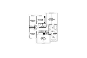 Floor Plan - Upper Floor for Craftsman House Plan #53-547 - 5 bed, 2.5 bath