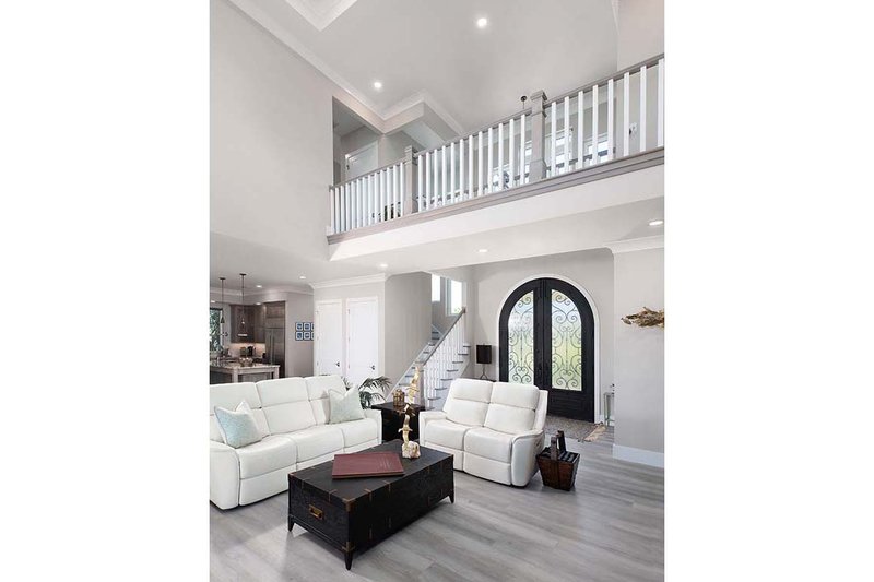 House Blueprint - Interior - Family Room 2 for Beach House Plan #938-115 - 3 bed, 3.5 bath