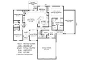 European Style House Plan - 3 Beds 2 Baths 2328 Sq/Ft Plan #424-255 