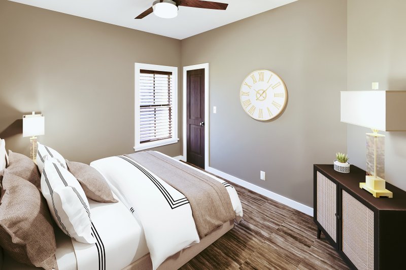 Dream House Plan - Interior - Bedroom for Farmhouse House Plan #44-287 - 3 bed, 2 bath