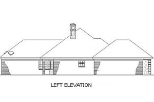 Exterior - Other Elevation 1 for Traditional House Plan #45-138 - 3 bed, 2 bath