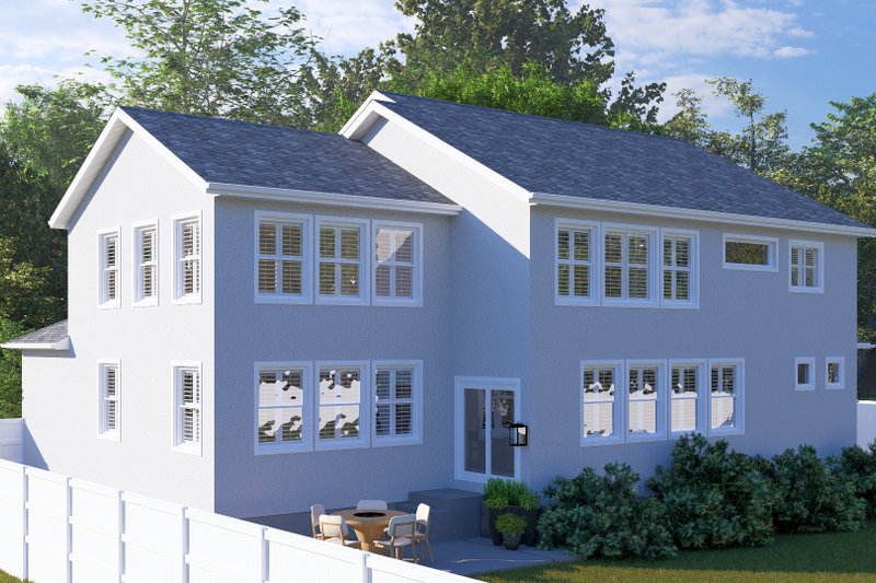 Architectural House Design - Exterior - Rear Elevation for Farmhouse House Plan #1060-245 - 3 bed, 2.5 bath