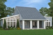 Contemporary Style House Plan - 3 Beds 2 Baths 1400 Sq/Ft Plan #45-621 