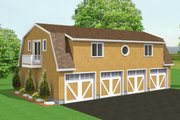 Barndominium Style House Plan - 0 Beds 0 Baths 2568 Sq/Ft Plan #75-199 