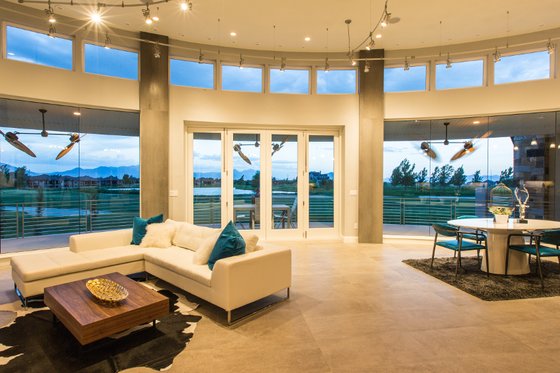 Interior - Family Room for Modern House Plan #920-18 - 5 bed, 4 bath