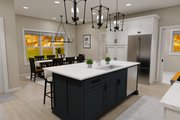 Craftsman Style House Plan - 4 Beds 3.5 Baths 2528 Sq/Ft Plan #51-1362 