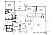 European Style House Plan - 4 Beds 3 Baths 2220 Sq/Ft Plan #80-149 