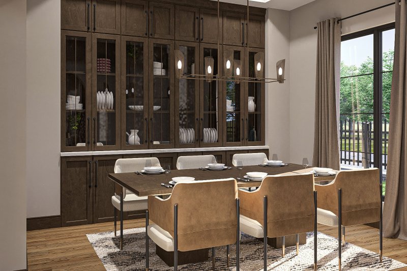 Home Plan - Interior - Dining Room for Modern House Plan #455-372 - 3 bed, 2.5 bath