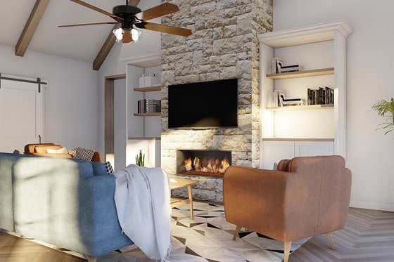 Interior - Other 4 for European House Plan #923-300 - 4 bed, 2.5 bath