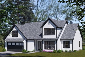 Farmhouse Exterior - Front Elevation Plan #513-2352