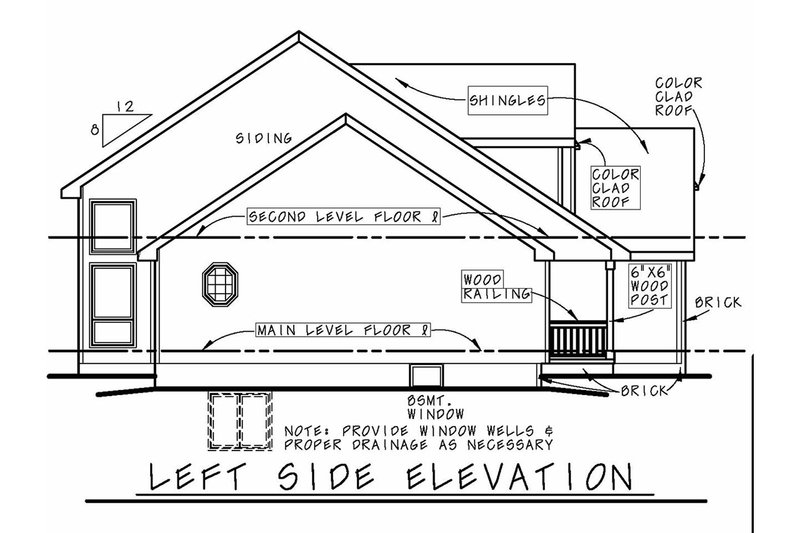 Dream House Plan - Exterior - Other Elevation for Traditional House Plan #20-2560 - 3 bed, 2.5 bath