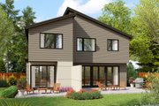 Contemporary Style House Plan - 6 Beds 4.5 Baths 1714 Sq/Ft Plan #48-1070 