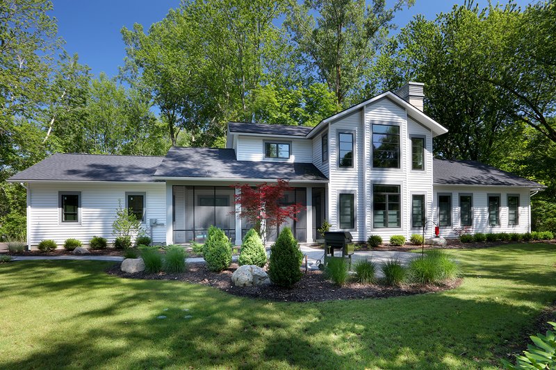 Architectural House Design - Contemporary Exterior - Front Elevation Plan #928-326
