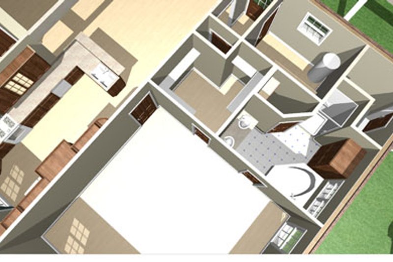 Dream House Plan - Photo 3 for Country House Plan #44-156 - 4 bed, 3 bath