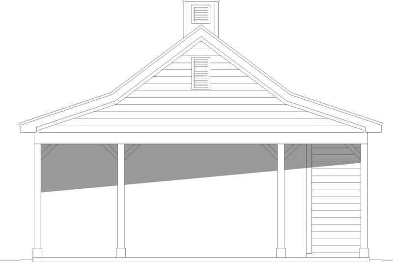 Architectural House Design - Exterior - Other Elevation for Traditional House Plan #932-357, 0 bath