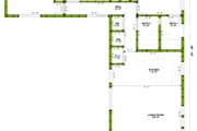 Craftsman Style House Plan - 3 Beds 2 Baths 1200 Sq/Ft Plan #1106-103 Exterior 