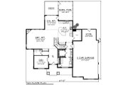 Craftsman Style House Plan - 4 Beds 3.5 Baths 3388 Sq/Ft Plan #70-1432 