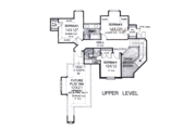 European Style House Plan - 4 Beds 3.5 Baths 3002 Sq/Ft Plan #310-901 