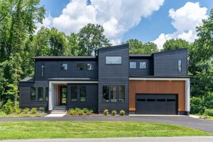 Modern Exterior - Front Elevation Plan #1080-28