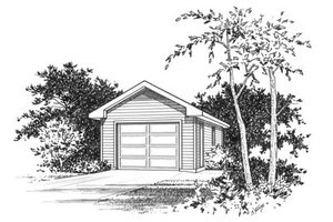 Traditional Exterior - Front Elevation Plan #22-415